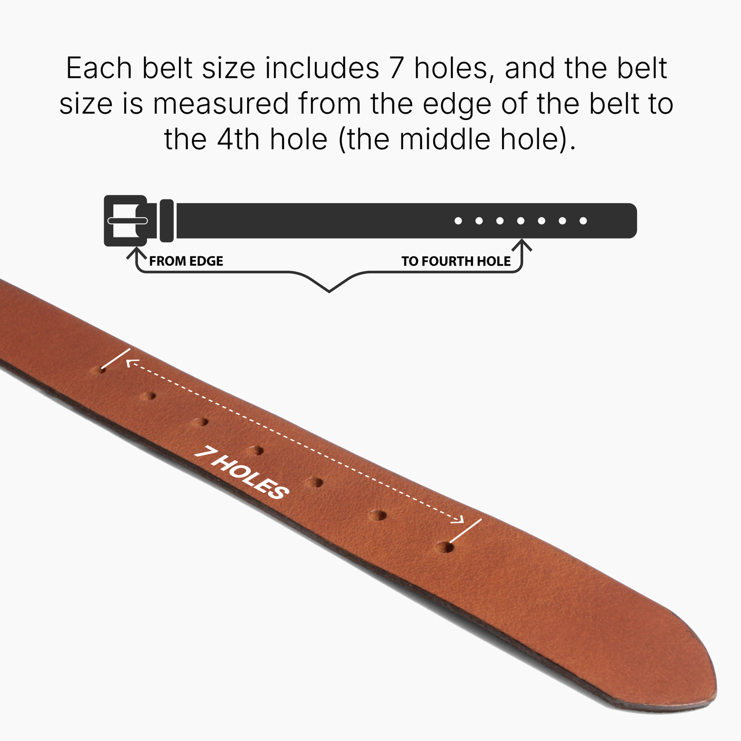 Mens Belts Leather Veg Oil Tan, Buffalo Leather Handmade By Amish, 1.25 Inch Wide & 3.6mm Thickness (Brown) TOPNOTCH WORLD