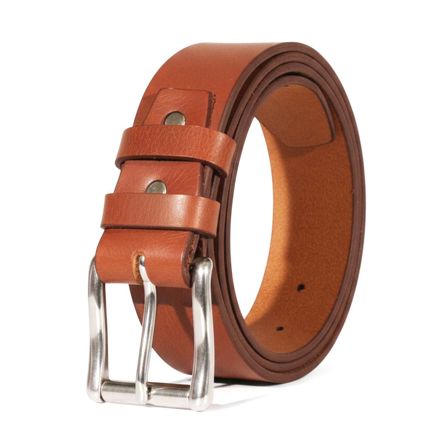 Mens Belts Leather Full Grain, Buffalo Leather, Handmade By Amish, (38mm) Width & (3.6mm) Thickness (Basketweave) TOPNOTCH WORLD